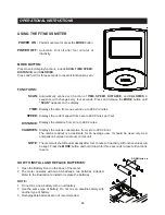 Предварительный просмотр 14 страницы Stamina 1305 Indoor Cycle Owner'S Manual