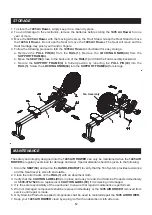 Preview for 12 page of Stamina 1405 Air Rower Owner'S Manual