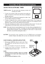 Предварительный просмотр 3 страницы Stamina 15-0127 Owner'S Manual