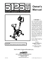 Stamina 15-5125 Owner'S Manual preview