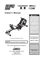 Stamina 15-9003B Owner'S Manual preview