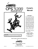 Stamina 15-9200 Owner'S Manual preview