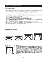 Preview for 6 page of Stamina 20-0012 Owner'S Manual