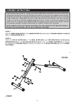 Preview for 8 page of Stamina 20-2014A Owner'S Manual