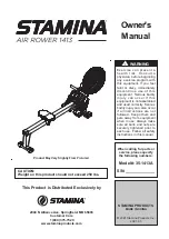 Stamina 35-1413A Owner'S Manual предпросмотр