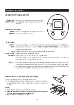 Предварительный просмотр 12 страницы Stamina 35-1704A Owner'S Manual