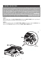 Предварительный просмотр 7 страницы Stamina 40-0041A Owner'S Manual