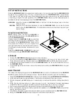 Предварительный просмотр 6 страницы Stamina 40-0046 Owner'S Manual