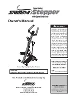 Stamina 40-0058 Owner'S Manual preview