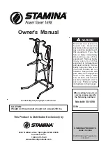 Предварительный просмотр 1 страницы Stamina 50-1698 Owner'S Manual