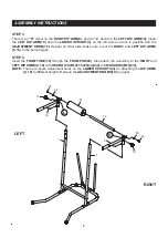 Предварительный просмотр 8 страницы Stamina 50-1698 Owner'S Manual