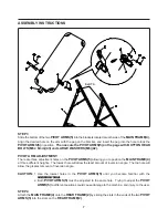 Предварительный просмотр 7 страницы Stamina 55-1527C Owner'S Manual