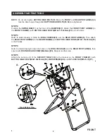 Preview for 8 page of Stamina 55-1541A Owner'S Manual