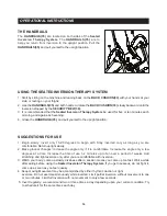 Preview for 14 page of Stamina 55-1541A Owner'S Manual