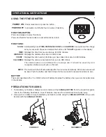 Предварительный просмотр 9 страницы Stamina 55-1610C Owner'S Manual