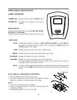 Предварительный просмотр 12 страницы Stamina 55-1723 Owner'S Manual