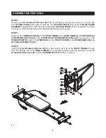 Предварительный просмотр 8 страницы Stamina 55-4266 Owner'S Manual