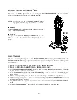 Preview for 12 page of Stamina 55-6100U Owner'S Manual