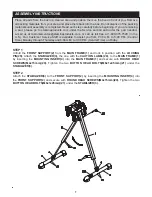 Preview for 8 page of Stamina 55-9007 Owner'S Manual