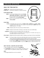 Preview for 16 page of Stamina 55-9160A Owner'S Manual