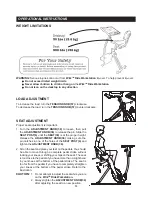 Preview for 13 page of Stamina 85-2221A Owner'S Manual