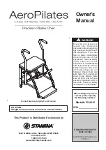 Предварительный просмотр 1 страницы Stamina AeroPilates Owner'S Manual