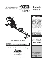 Stamina ATS AIR ROWER 1402 35-1402 Owner'S Manual предпросмотр