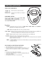 Preview for 12 page of Stamina AVARI Free Motion Rower Owner'S Manual