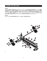 Предварительный просмотр 9 страницы Stamina BODYTRAC GLIDER 1060 Owner'S Manual