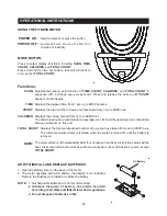 Предварительный просмотр 12 страницы Stamina BODYTRAC GLIDER 1060 Owner'S Manual