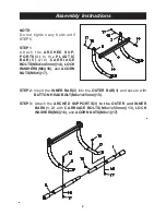 Preview for 2 page of Stamina Boulder Fit Door Gym Owner'S Manual