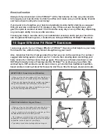 Preview for 15 page of Stamina Brenda Dygraf's Fitrider Owner'S Manual