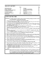 Preview for 2 page of Stamina Folding Recumbent Bike 15-0200A Owner'S Manual