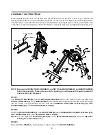 Preview for 6 page of Stamina Folding Recumbent Bike 15-0200A Owner'S Manual