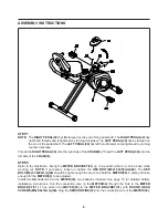 Preview for 8 page of Stamina Folding Recumbent Bike 15-0200A Owner'S Manual