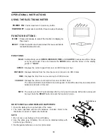 Preview for 10 page of Stamina Folding Recumbent Bike 15-0200A Owner'S Manual