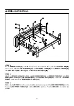 Preview for 7 page of Stamina GYROTRONIC Transformer 2000 Owner'S Manual