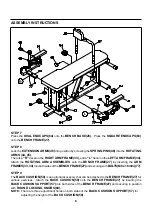 Preview for 8 page of Stamina GYROTRONIC Transformer 2000 Owner'S Manual