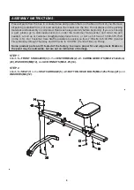 Preview for 8 page of Stamina in motion 35-0123C Owner'S Manual