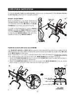 Preview for 12 page of Stamina inLine 20-4800 Owner'S Manual