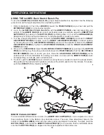 Preview for 10 page of Stamina inLINE Back Stretch Bench Pro 55-1406 Owner'S Manual