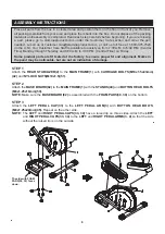 Preview for 8 page of Stamina InMotion E-1000 Owner'S Manual