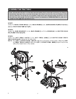 Preview for 7 page of Stamina InMotion E3000 Owner'S Manual