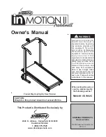 Stamina InMotion II 45-1002C Owner'S Manual preview