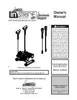 Stamina InStride Pro Owner'S Manual preview