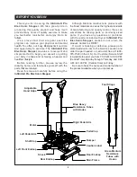 Предварительный просмотр 4 страницы Stamina InStride Pro Owner'S Manual