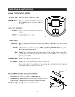 Предварительный просмотр 9 страницы Stamina InStride Pro Owner'S Manual