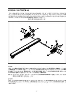 Preview for 7 page of Stamina Orbital Rower 1215 Owner'S Manual