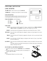 Preview for 12 page of Stamina Orbital Rower 1215 Owner'S Manual