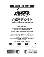 Preview for 3 page of Stamina SlimStrider 360 55-9162 Owner'S Manual